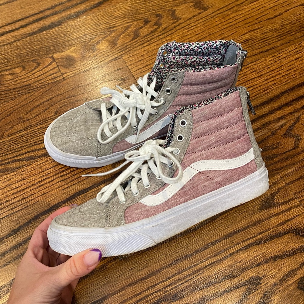 Vans high top sneakers size womens 8